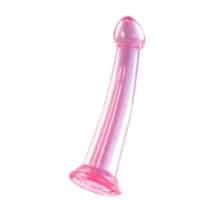 Фаллоимитатор Toyfa Jelly Dildo XL на присоске 22 см, розовый
