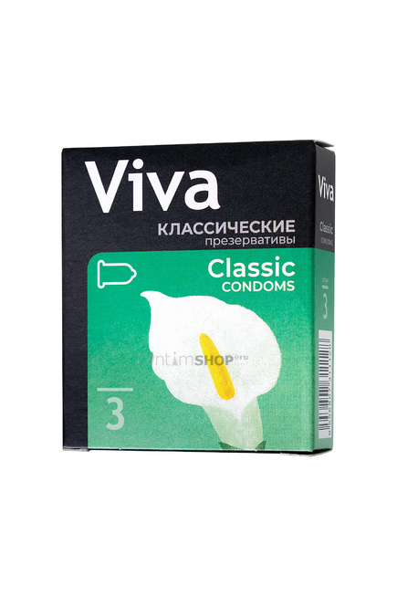 Презервативы Viva Классические, 3 шт от IntimShop