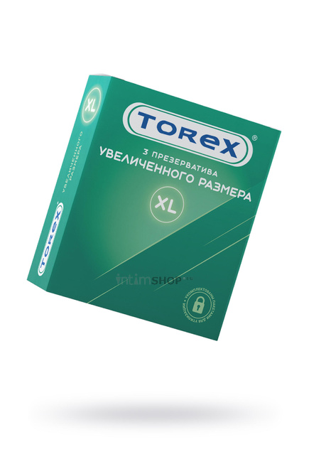 Презервативы увеличенного размера Torex №3