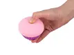 Вакуумный стимулятор клитора с вибрацией Lola Games Magic Cupcake, розовый