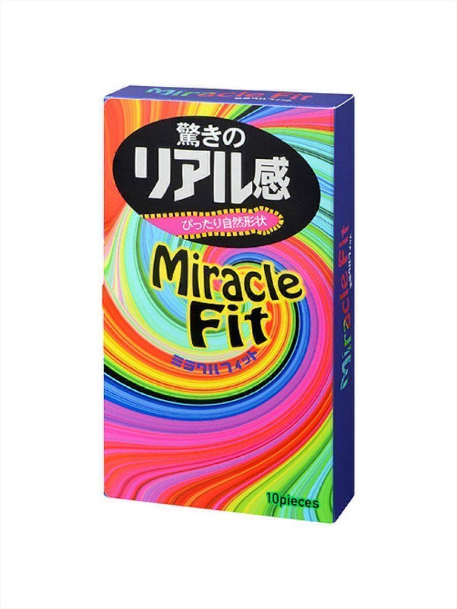 Презервативы Sagami Miracle Fit Latex Condom, 10 шт