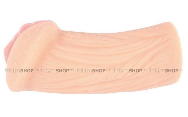 Мастурбатор вагина с двойным слоем материала Kokos Elegance.001D - фото 3