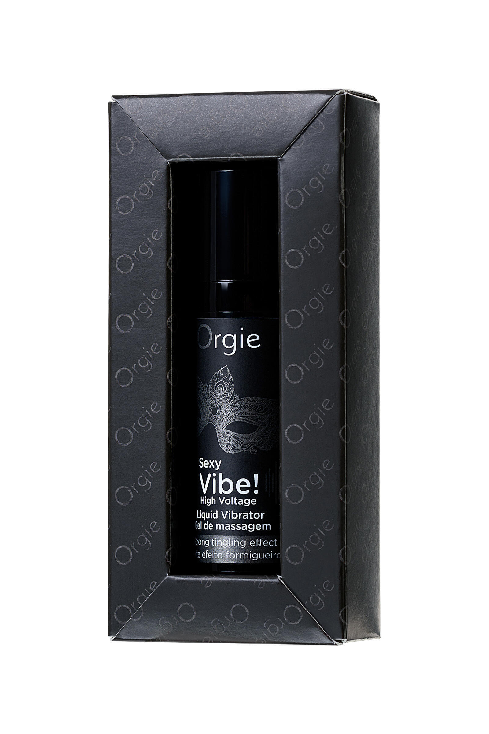 Жидкий вибратор для массажа с усиленным эффектом Orgie Sexy Vibe High Voltage, 15 мл