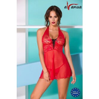 Сорочка Avanua Freya chemise, Красный, XXL/3XL