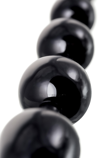 Анальная цепочка Toyfa A-Toys S, 19,8 см, черный - фото 7