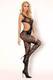 Боди LivCo Corsetti Fashion LC 17335 Ainas bodystocking, Чёрный, S/M/L