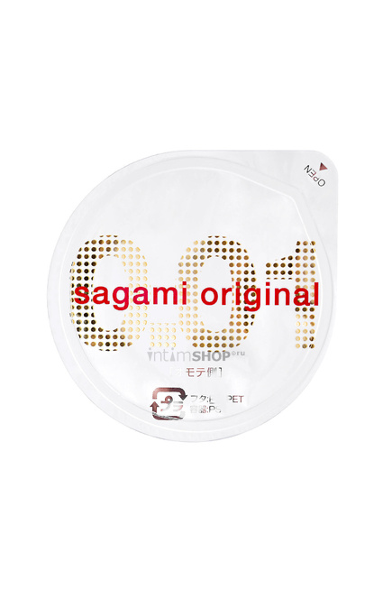Ультратонкие полиуретановые презервативы Sagami Original 0.01, 10шт от IntimShop