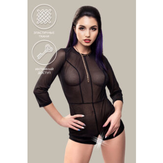 Комбинезон с доступом Waname Apparel Preciosity L/XL, черный