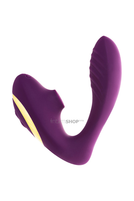 фото Вибратор с клиторальной стимуляцией L"eroina by Toyfa Mave, фиолетовый, купить