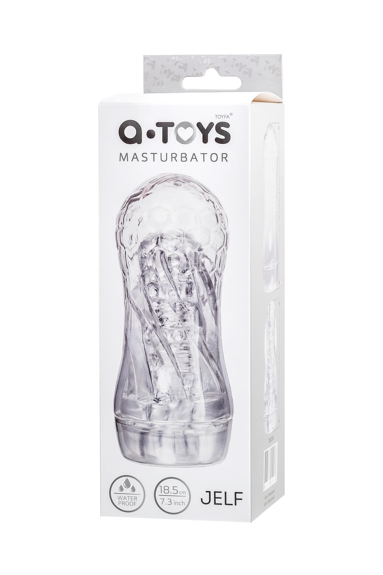 Мастурбатор Toyfa A-Toys Jelf, бесцветный