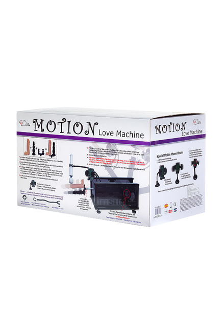 Секс-машина Diva Motion с пультом и двумя насадками, черный от IntimShop