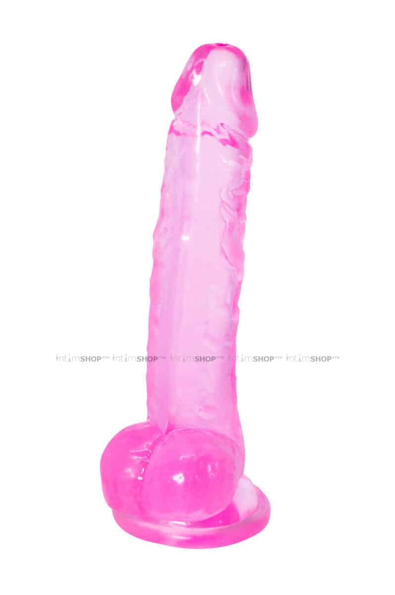 Фаллоимитатор Lola Games InterGalactic Rocket на присоске 19 см, розовый
