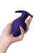 Анальная пробка ToDo by Toyfa Glob L с переменным центром тяжести, фиолетовая