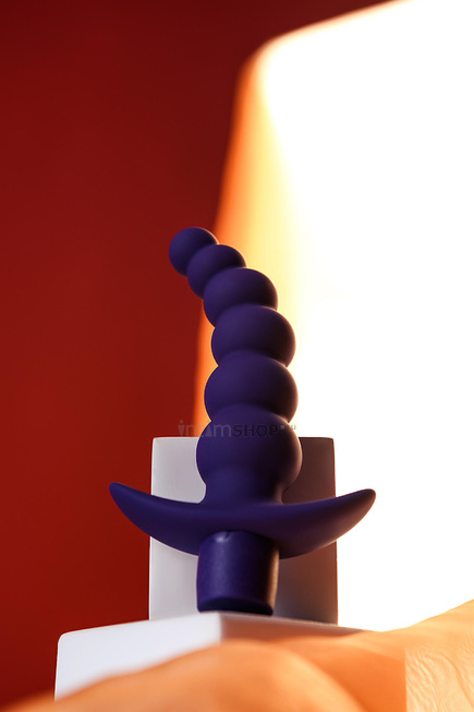 Анальный вибратор-елочка Toyfa ToDo Dandy, фиолетовый от IntimShop