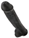 Большой фаллоимитатор PipeDream King Cock 38.1 см, чёрный