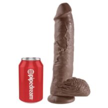 Большой фаллоимитатор PipeDream King Cock 26.7 см, коричневый