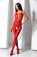 Боди Passion Erotic Line BS 078 Red, Красный, One size