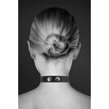Чокер с надписью Slave COLLIER STRASS SLAVE CUIR BOVIN Bijoux pour toi