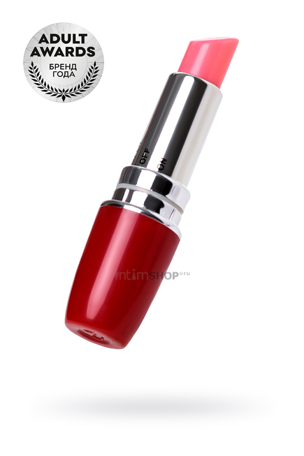 Вибропуля в виде помады Toyfa A-Toys Lipstick, красная - фото 7