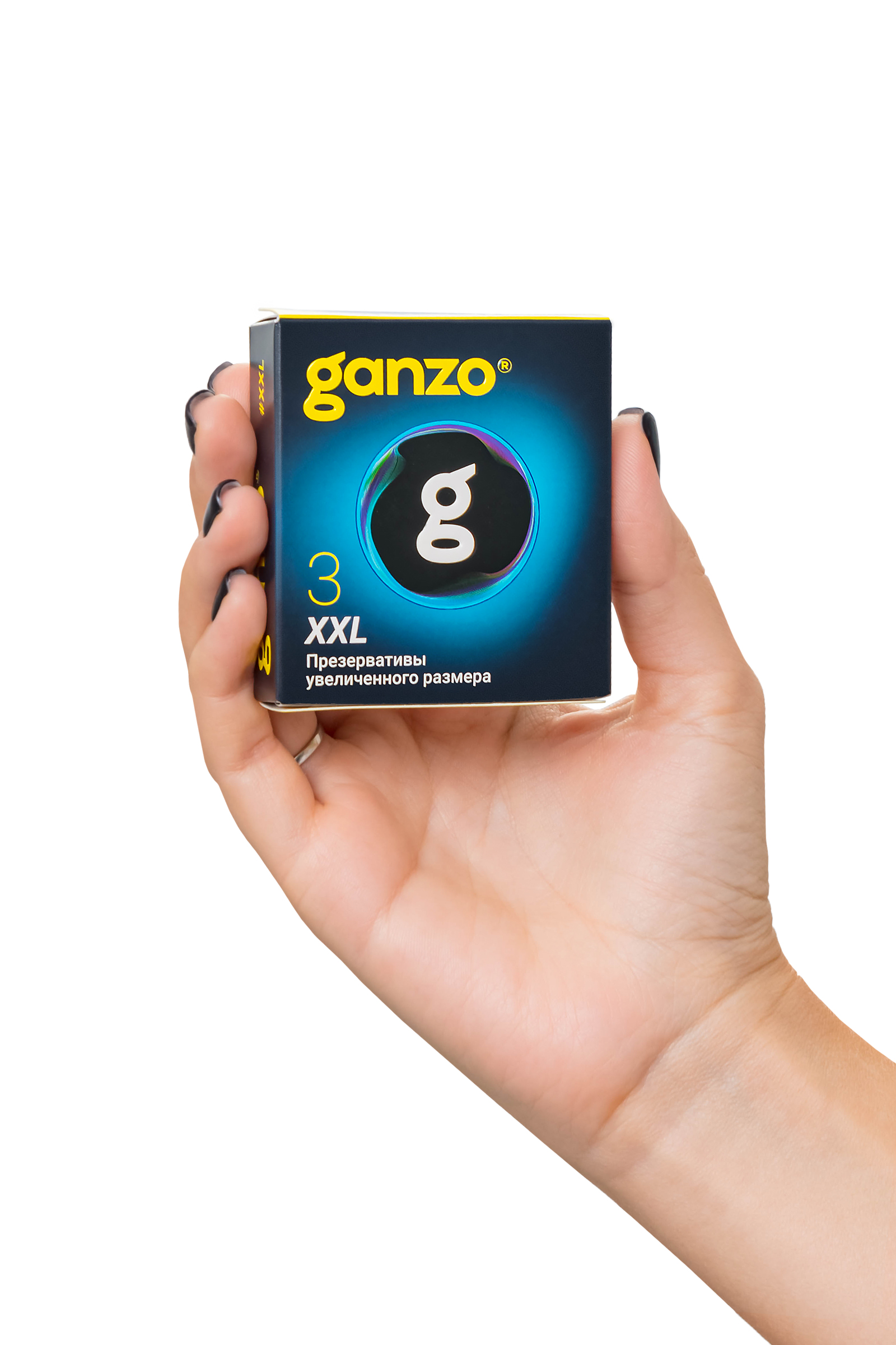 Презервативы увеличенного размера Ganzo XXL, 3 шт