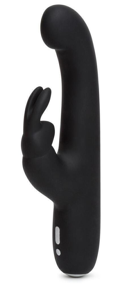 Вибратор-кролик Happy Rabbit Slimline G-Spot, черный