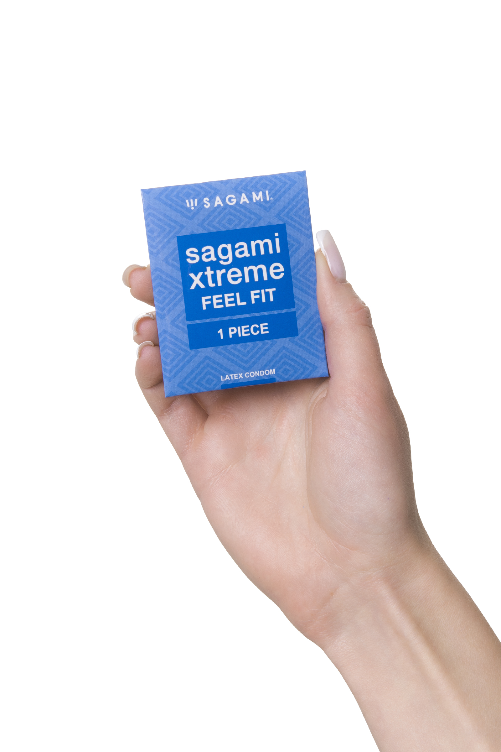 Презервативы анатомической формы Sagami Xtreme Feel Fit, розовые, 1шт