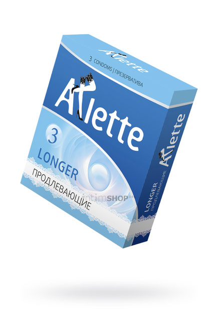 Презервативы Arlette Longer, Продлевающие, 3 шт. от IntimShop