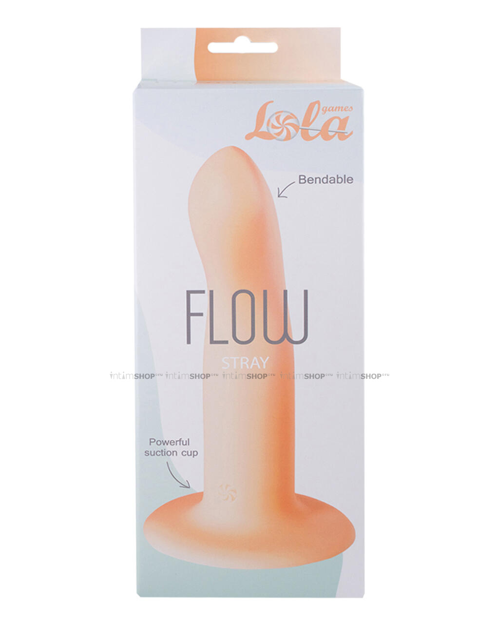 Фаллоимитатор Lola Games Flow Stray 16.6 см, телесный