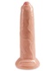 Фаллоимитатор на присоске необрезанный Pipedream King Cock 9 25.4 см, телесный