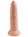 Фаллоимитатор на присоске необрезанный Pipedream King Cock 9 25.4 см, телесный