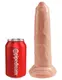 Фаллоимитатор на присоске необрезанный Pipedream King Cock 9 25.4 см, телесный