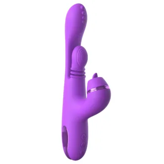 Вибратор с тройной стимуляцией PipeDream Intimotion Pulse Pro, фиолетовый