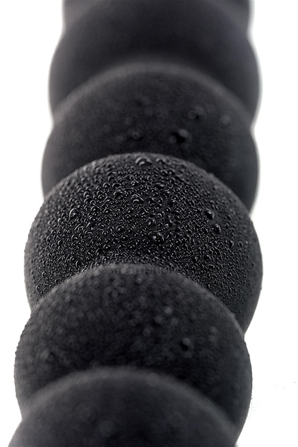 Анальная цепочка Toyfa A-Toys с вибрацией, 32,7 см, черный от IntimShop