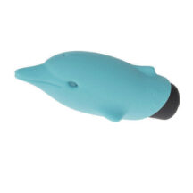 Вибропуля Adrien Lastic Pocket Dolphin Flippy, голубой