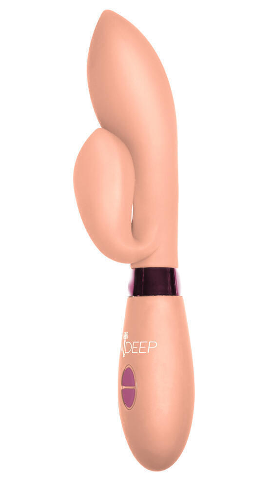 Вибратор-кролик Lola Games Indeep Gina, бежевый