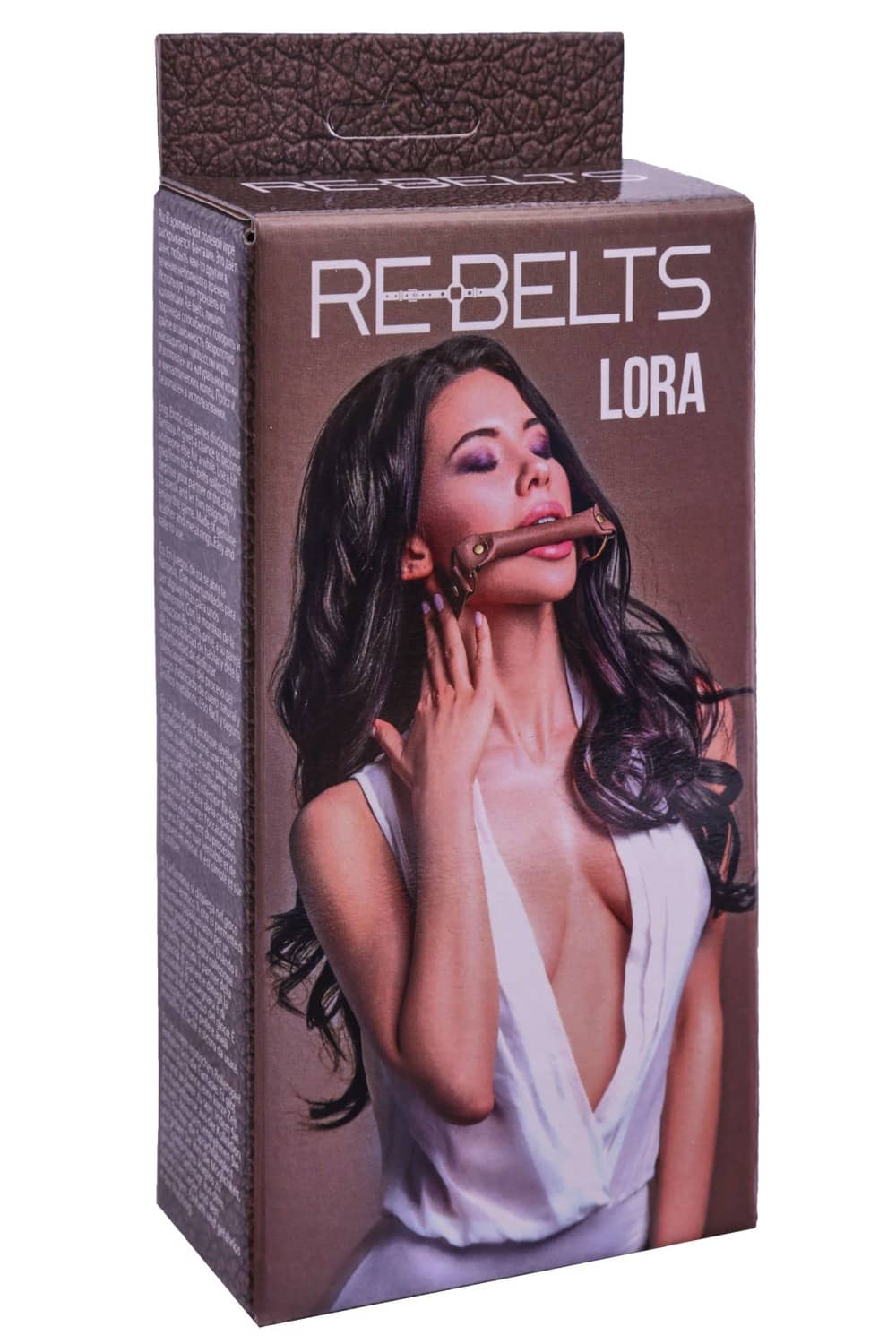 Кляп-трензель Lora Rebelts, коричневый