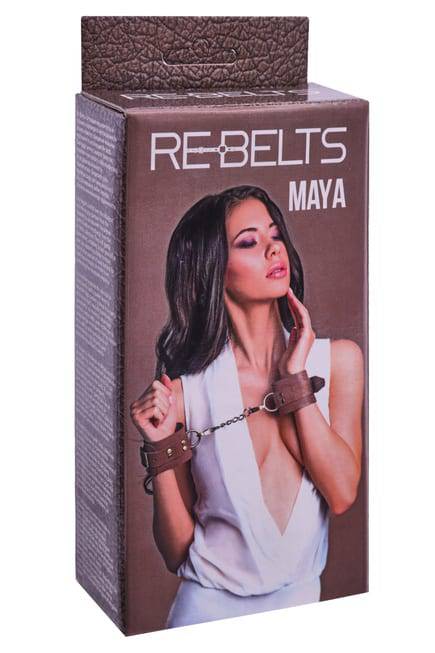 Наручники Maya Brown 7745-02rebelts - фото 7