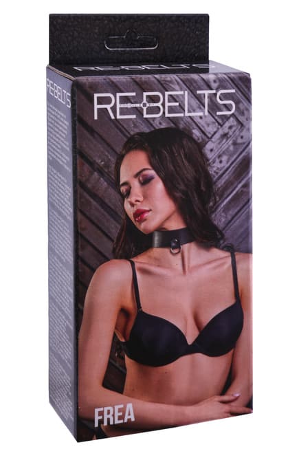 Ошейник Rebelts Frea, черный от IntimShop