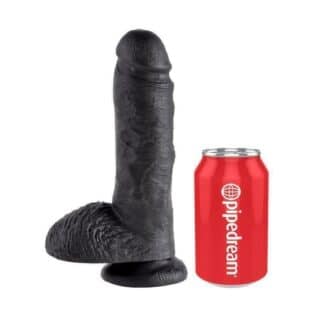 Фаллоимитатор PipeDream King Cock 22.9 см, чёрный