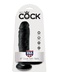 Фаллоимитатор PipeDream King Cock 22.9 см, чёрный
