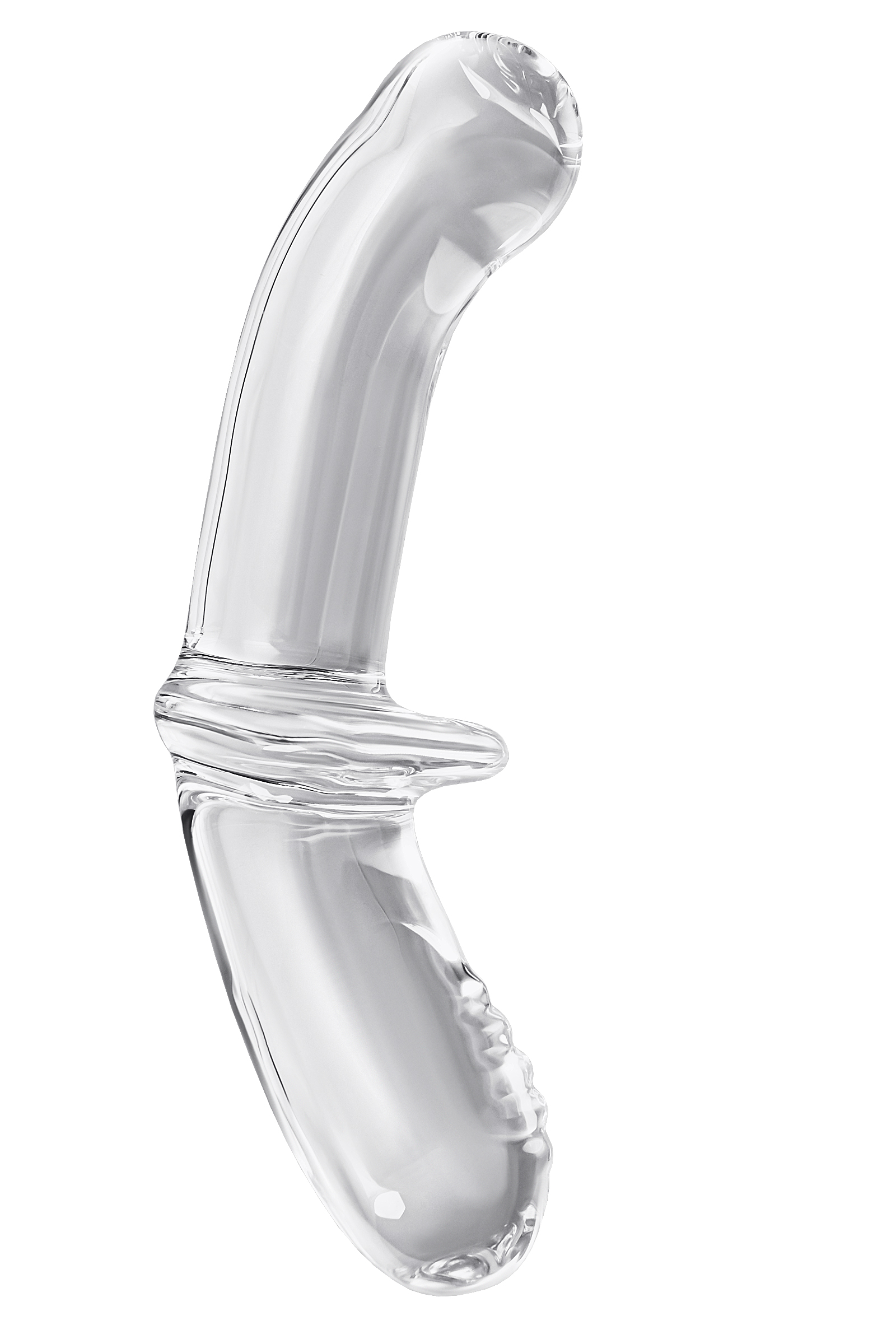 Двусторонний стимулятор Satisfyer Double Crystal 20 см, бесцветный