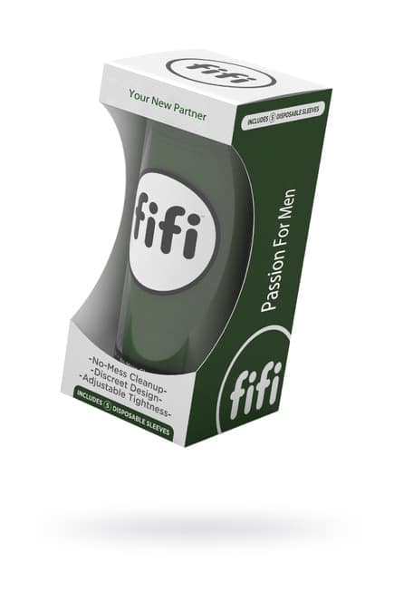 Текстильный мастурбатор Fifi Male, зеленый