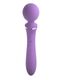 Двусторонний вибромассажер Pipedream Fantasy For Her Duo Wand Massage-Her, сиреневый