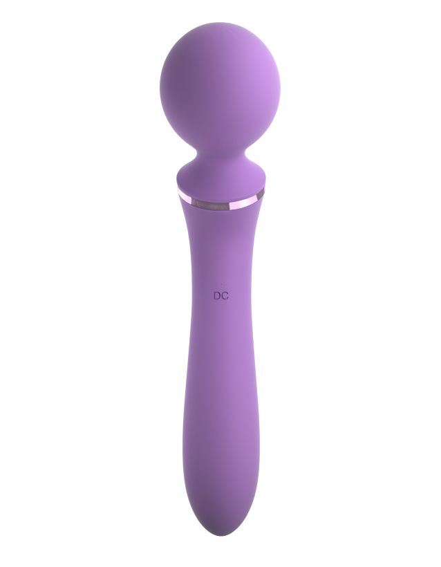 Двусторонний вибромассажер Pipedream Fantasy For Her Duo Wand Massage-Her, сиреневый