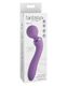 Двусторонний вибромассажер Pipedream Fantasy For Her Duo Wand Massage-Her, сиреневый