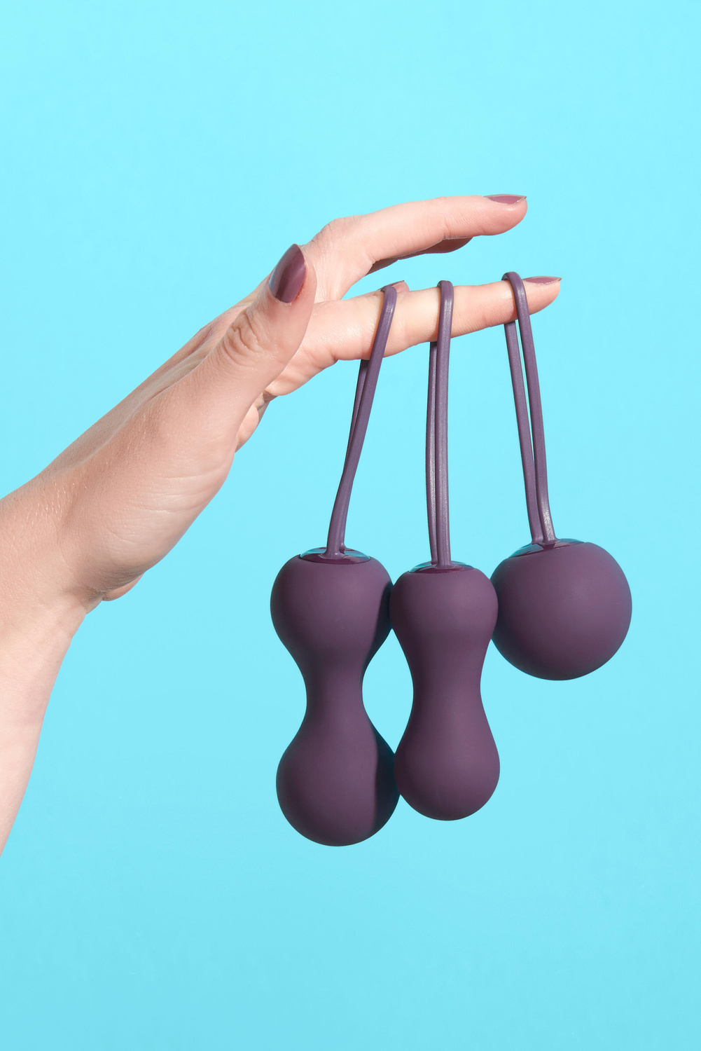 Вагинальные шарики Je Joue Ami Kegel Set, фиолетовые