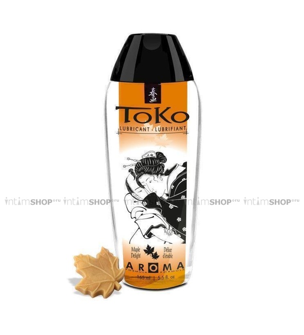 Лубрикант Shunga Toko Aroma Кленовое наслаждение на водной основе, 165 мл