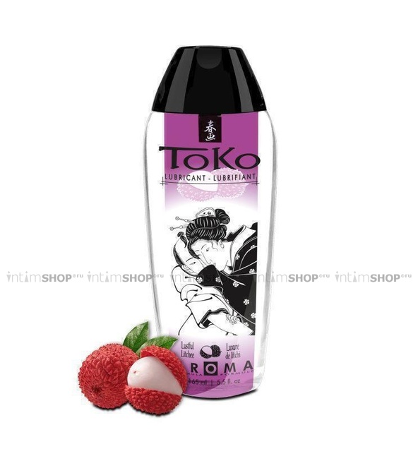 фото Лубрикант Shunga Toko Aroma Личи, на водной основе, 165 мл