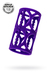 Насадка на член открытая с рельефом и шариками Toyfa A-Toys, фиолетовая