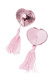 Пэстис Erolanta Cora в форме сердец с кисточками, розовые